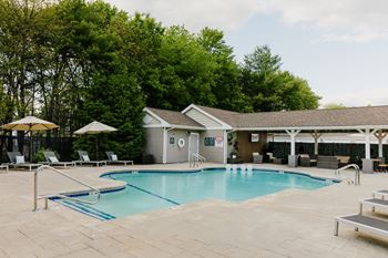 Heated saltwater pool